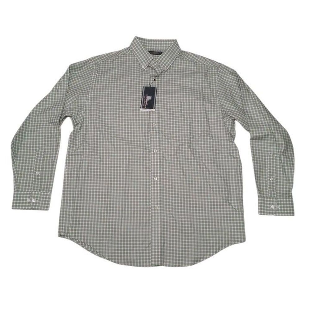 Roundtree & Yorke‎ Men's Large Shirt NEW WITH TAGS Button Up Long Sleeve